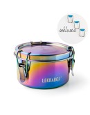 LEKKABOX - RVS Rainbow Fruitbox 400ml