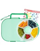 GOBE - 2in1 Lunchbox & Snack Spinner Sticker Edition - Sage Green