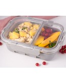LEKKABOX - Glass Lunchbox with protective Cover - 900 ml