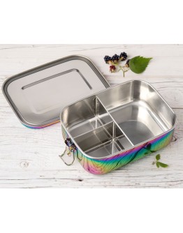 LEKKABOX - RVS Lunchbox Rainbow - 1000 ml