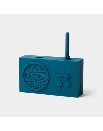 LEXON - TYKHO 3 FM radio – 3W Bluetooth® speaker - Duck Blue