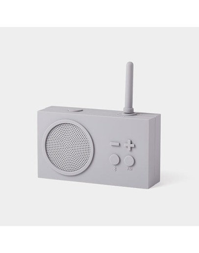 LEXON - TYKHO 3 FM radio – 3W Bluetooth® speaker - Light grey