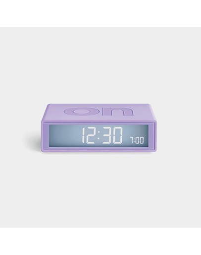 LEXON - FLIP Mini alarm clock - Light Lilac