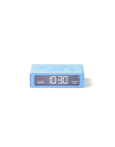 LEXON - FLIP Mini alarm clock - Light Blue