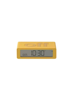 LEXON - FLIP Mini alarm clock - Yellow