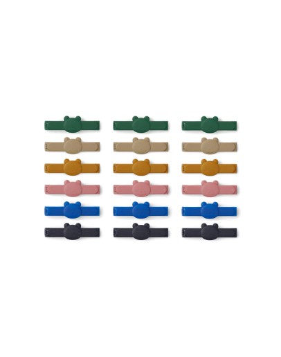 LIEWOOD - Gonzo bag clips Bear (1 stuk)