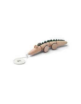 LIEWOOD - Sidsel pull along crocodile toy