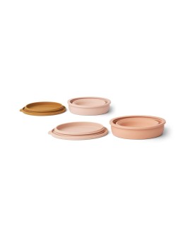 LIEWOOD - Dale foldable bowl set - Rose multi mix