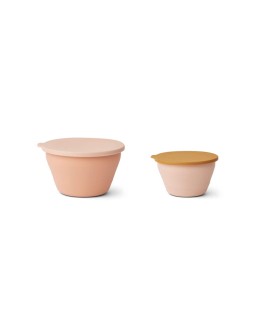 LIEWOOD - Dale foldable bowl set - Rose multi mix
