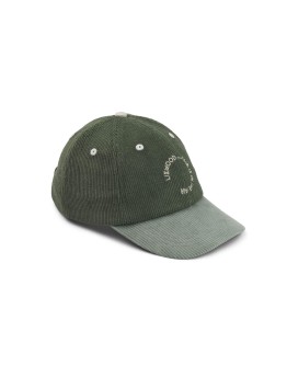 LIEWOOD - Danny corduroy cap - Hunter green