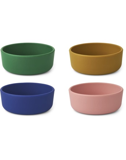 LIEWOOD - Iggy plain silicone bowl - Eden multi mix - 1 piece