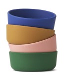 LIEWOOD - Iggy plain silicone bowl - Eden multi mix - 1 piece