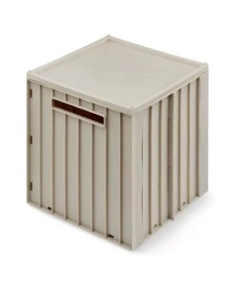 LIEWOOD - Elijah Storage box met deksel - Sandy 