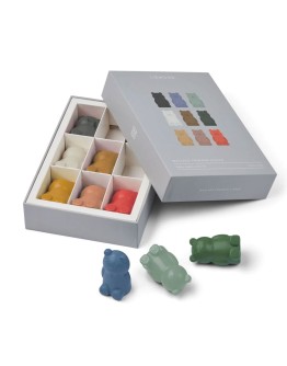 LIEWOOD - Wallace Mr Bear Crayons - 9 pack