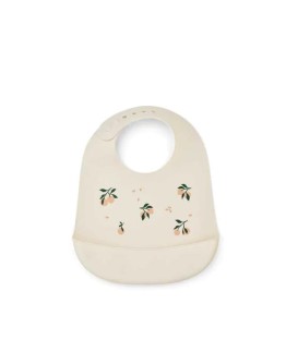 LIEWOOD - Tilda bib - Peach/Sea shell mix