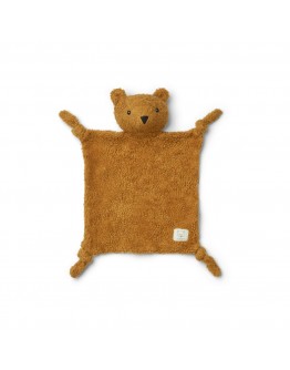LIEWOOD - Lotte Cuddle cloth - Mr Bear Golden caramel