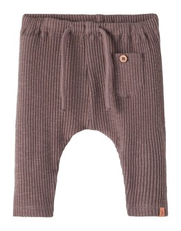 LIL ATELIER - Loose fit broek - Plum truffle