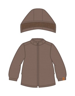 LIL ATELIER - Baby Loose jacket Loro - Sinopia Fresco