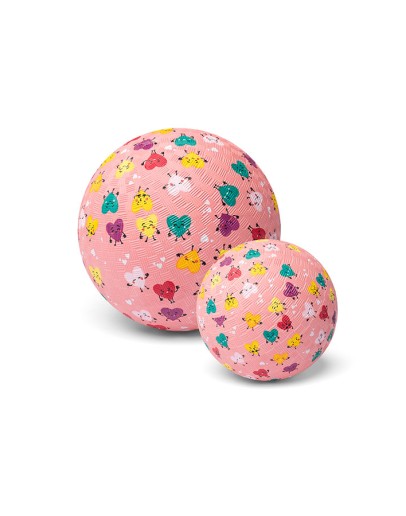 LITTLE L - Rubber bal Hearts – 13 cm
