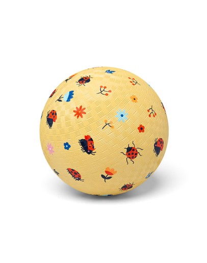 LITTLE L - Rubber bal Ladybirds – 18 cm