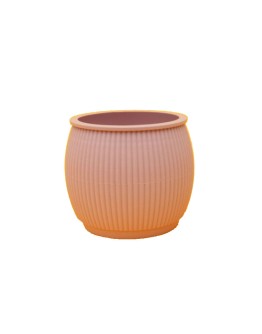 LIVING BY COLORS - Silicone bloempot chubby - Dusty rose