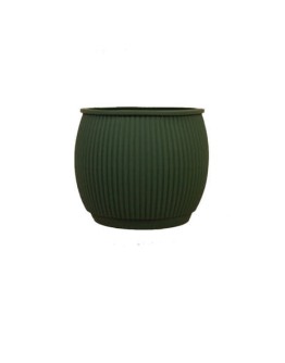 LIVING BY COLORS - Silicone bloempot chubby - Forest green