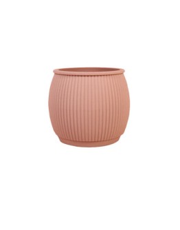 LIVING BY COLORS - Silicone bloempot chubby - Misty rose
