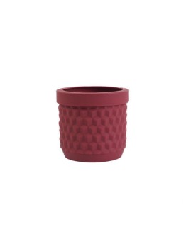 LIVING BY COLORS - Silicone bloempot potts - Mulberry