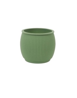 LIVING BY COLORS - Silicone bloempot chubby - Reseda green