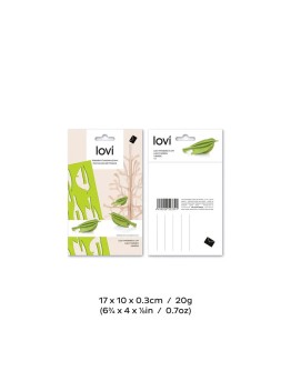 LOVI - Mini Birds Light Green - XS
