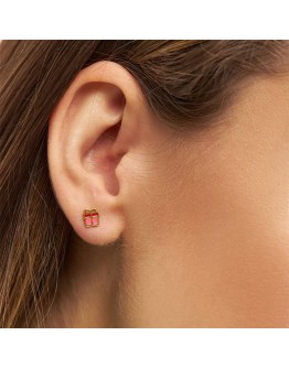 LULU COPENHAGEN - Earring Christmas Gift 1 pcs - Gold plated