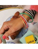 LULU COPENHAGEN - Color Bangle - Silk Light Green