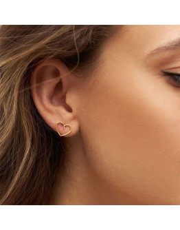 LULU COPENHAGEN - Earring Happy heart 1 pcs