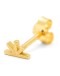 LULU COPENHAGEN - Earring Sunrise brushed 1 pcs gold plated