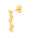 LULU COPENHAGEN - Connected Hearts earring 1 pcs - Gold plated