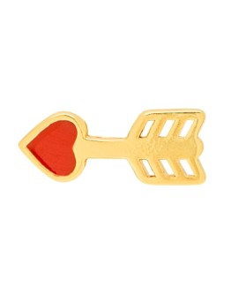 LULU COPENHAGEN - Earring Amor 1 pcs - Gold plated