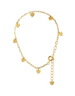 LULU COPENHAGEN - Bracelet Love U Gold plated