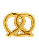 LULU COPENHAGEN - Earring Pretzel 1 pcs - Gold plated