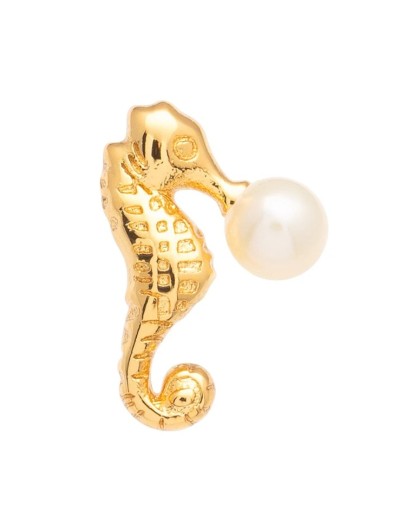 LULU COPENHAGEN - Bubblegum earring 1 pcs Gold plated LULU COPENHAGEN - Bubblegum earring 1 pcs Gold plated