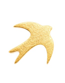 LULU COPENHAGEN - Swallow earring 1 pcs Gold plated