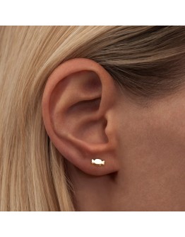 LULU COPENHAGEN - Earring Bonbon 1 pcs gold plated