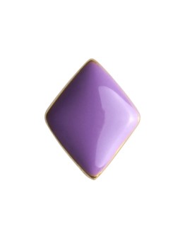 LULU COPENHAGEN - Earring Confetti 1 pcs gold plated - Purple