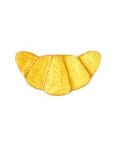 LULU COPENHAGEN - Earring Croissant 1 pcs gold plated 