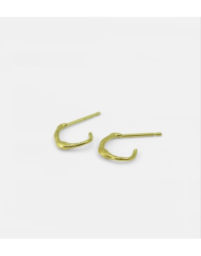 STUDIO MHL - Earrings Melted hoops
