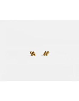 STUDIO MHL - Earrings Dotted tiny rhombus