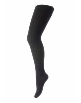 MP DENMARK - Adult - Cotton rib tights -  8 Black