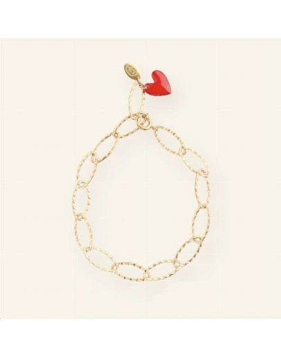 MABLE - Armband Charlie Red