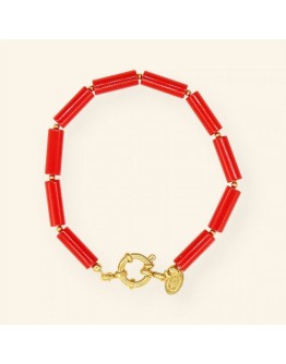 MABLE - Armband Coral Tube