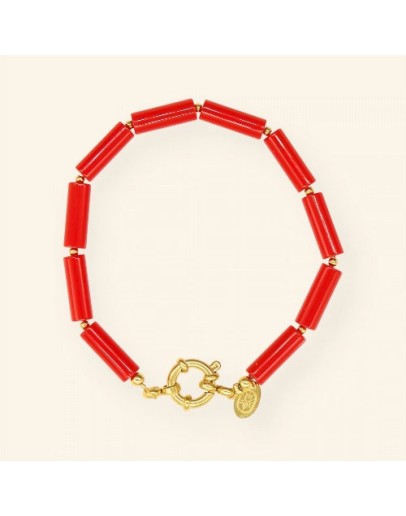 MABLE - Armband Coral Tube