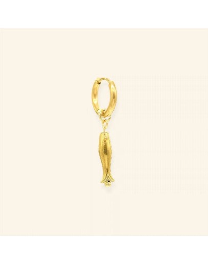 MABLE - Oorbel Tiny Fish - gold